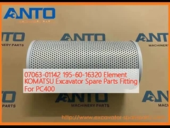 07063-01142 195-60-16320 عنصر KOMATSU قطع غيار الحفارة الملائمة لـ PC400