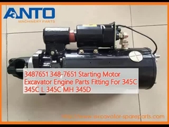 3487651 348-7651 أجزاء محرك الحفارة المبتدئة