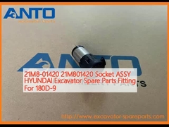 21M8-01420 21M801420 المقبس ASSY HYUNDAI قطع الغيار للحفر مناسبة لـ 180D-9
