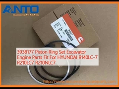 3938177 مجموعة الحلقات البستونية قطاعات محرك الحفر مناسبة لـ HYUNDAI R140LC-7 R210LC7 R210NLC7