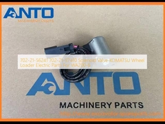 702-21-56241 702-21-57410 الصمام الكهربائي الكهربائي KOMATSU محمول العجلات قطع الغيار الكهربائية لWA200-6