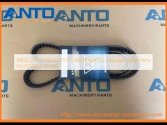 04120-21757 0412021757 V-belt KOMATSU قطع غيار الحفارات لـ PC300-2 PC400-1