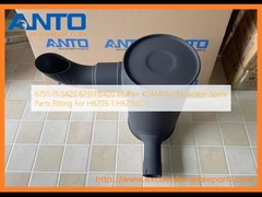 6751-11-5420 6751115420 كاتم صوت (صوت العادم) قطع غيار حفارات كوماتسو مناسبة لـ HB205-1 HB215LC-1