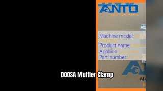 DOOSA Muffler Clamp - أجزاء الحفار