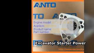 محرك بدء تشغيل الحفارة 6CT 8.3L