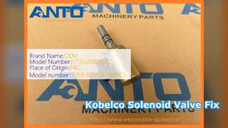 صمام الملف اللولبي Kobelco YT35V00004F1 لإصلاح الحفارات