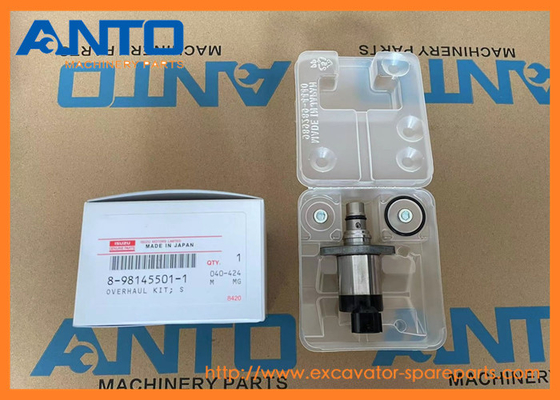 8981455010 8981455011 صمام سولينويد HITACHI قطع غيار الحفارة لZX180LC-3