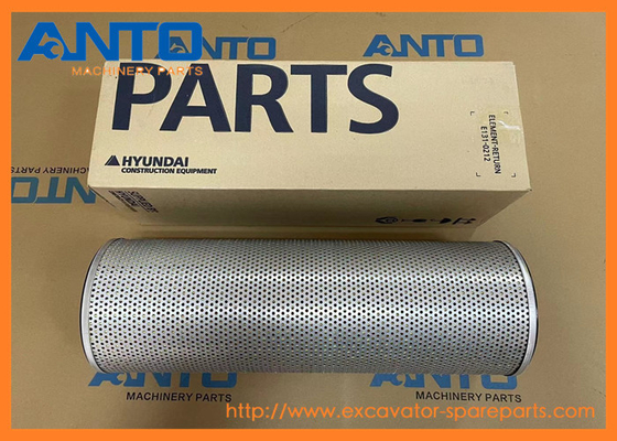 E131-0212 المرشح الهيدروليكي HYUNDAI قطع غيار الحفارة لـ R110-7 R140LC-7