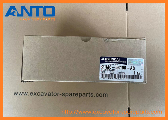 21M653100 المراقبة المكشوفة المقياس Assy HYUNDAI الحفر قطع الغيار لR55-3 R55W-3