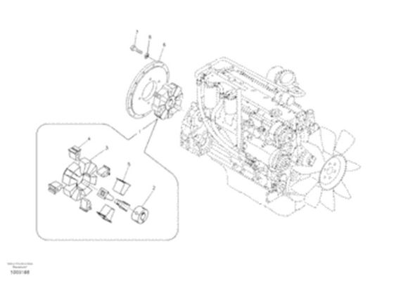 VOE14533206 14533206 اقتران مرن لأجزاء المضخة الهيدروليكية لـ VOE Excavator